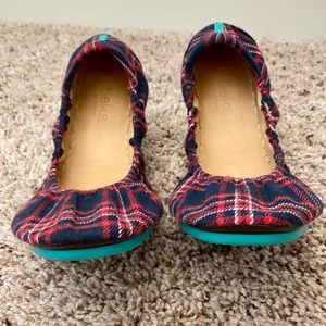 Tieks Heritage Plaid flats Size 9